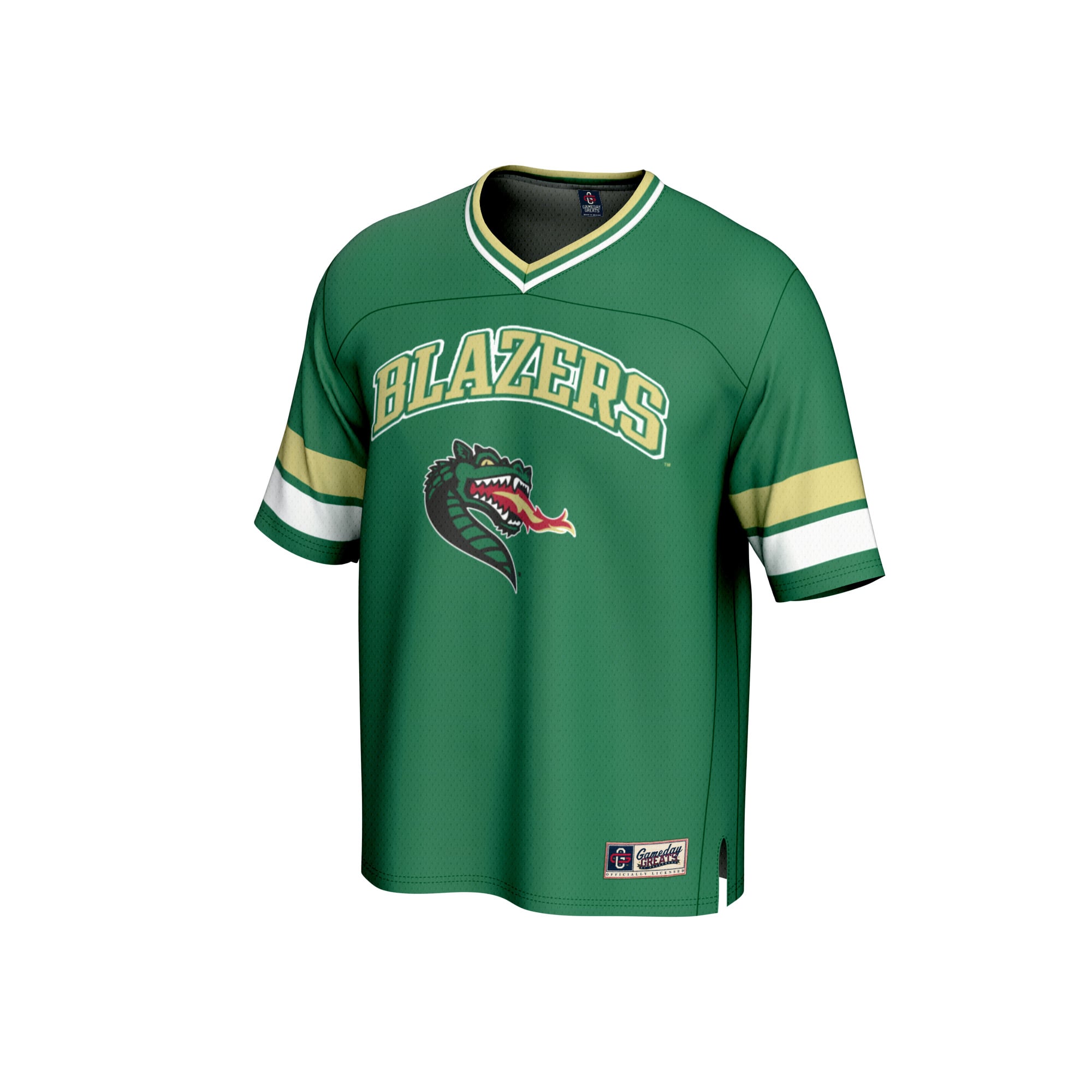 Youth Green UAB Blazers Football Jersey