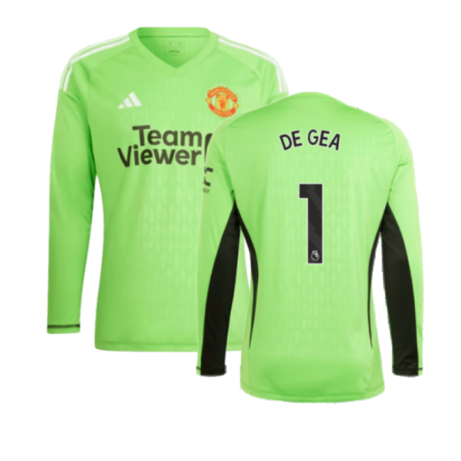 Man Utd Home Goalkeeper Kit 2023-2024 Fan Wear Jersey