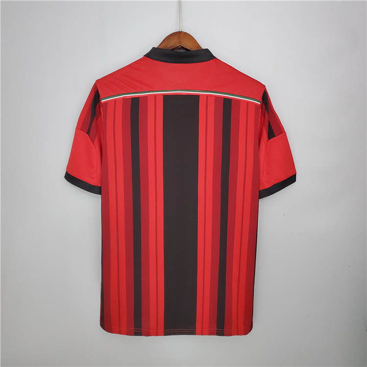 Licensed AC Milan 1415 Retro Home Shirt - Official Replica 8945