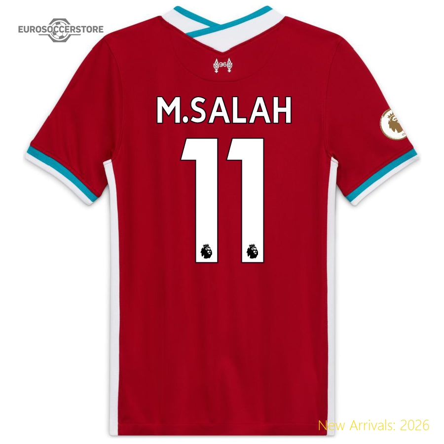 League Approved Adult Liv Mo Salah Authentic Home Jersey 2020