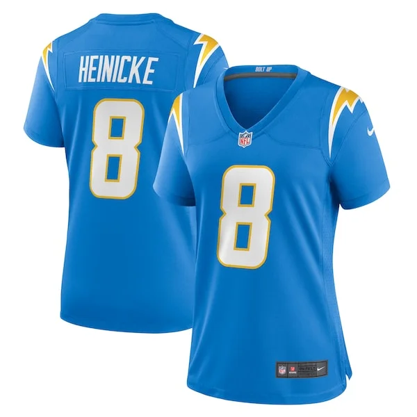 None Taylor Heinicke Game Jersey - Blue | NFL Player Jersey | NFL Foot