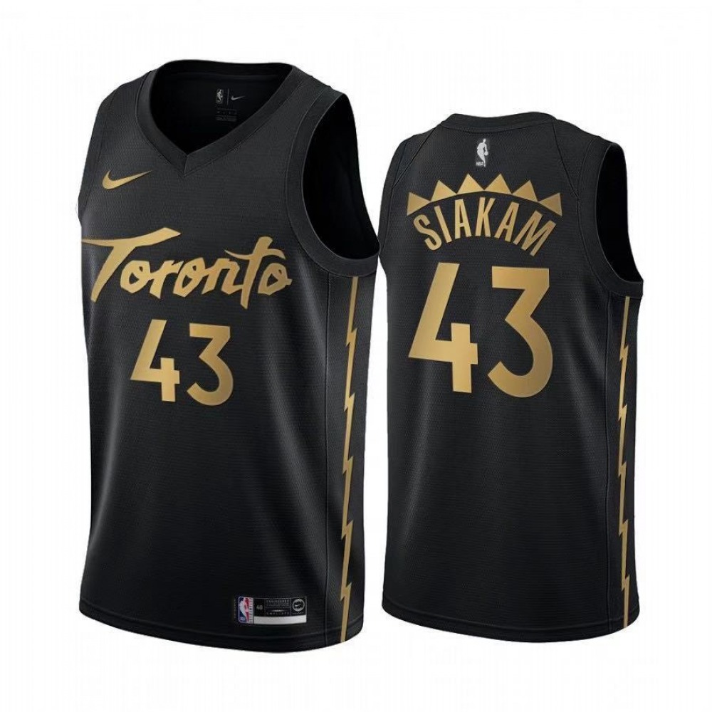 Retro Men's Toronto Raptors #43 Pascal Black Basketball Jersey