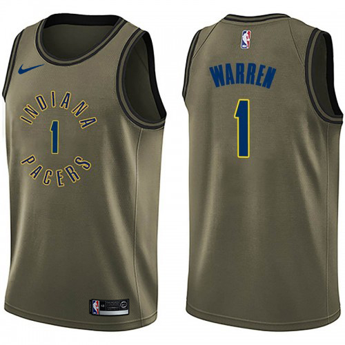 IND Green Nike I. Pacers #1 NBA Jersey Game Day Wear Game Day Wear