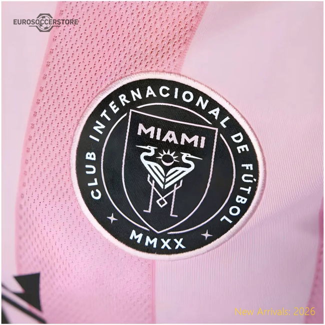 S Inter Miami Female 2025 Home Jersey Shirt Football Fan Apparel