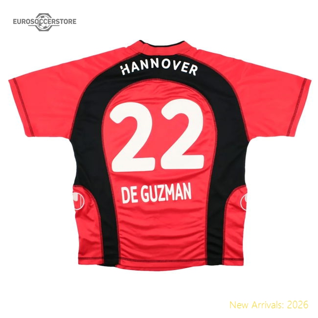 Official Hannover 2003-04 Home Shirt (S) (De Guzman #22) (Very Good)