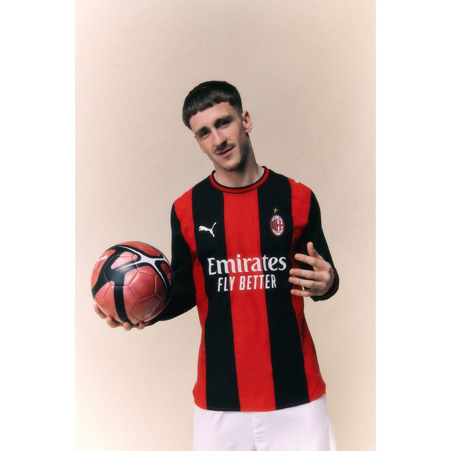 Milan Home Shirt 2026/27 Authentic Long Sleeves