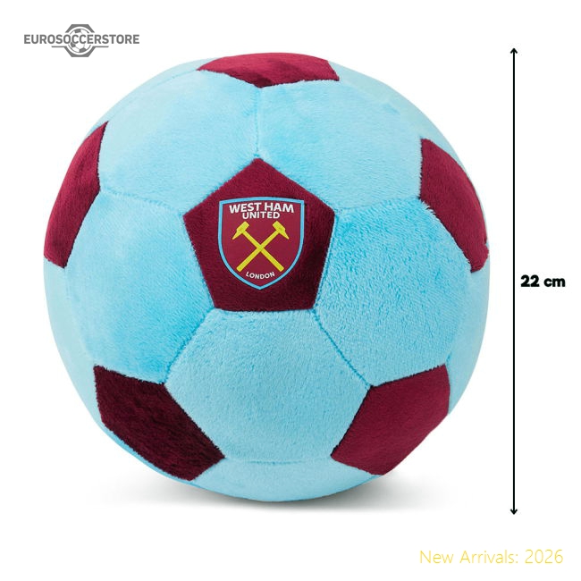 West Ham United Fc Plush Football - Premium Quality - Collectors Item