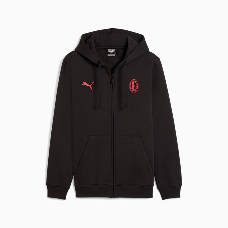 AC Milan Hooded 2025-2026 UCL Home Jersey – Authentic Shirt