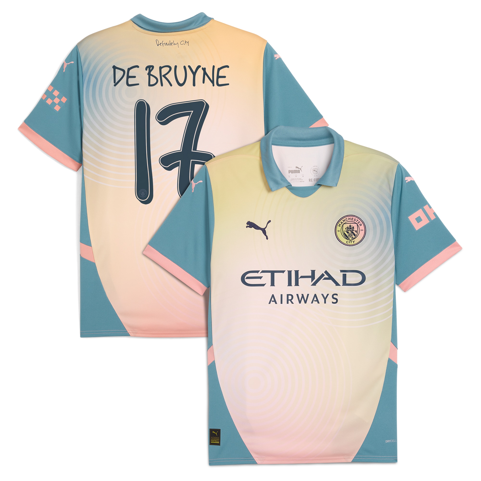 Man City Men's 2024 Premium Replica - Match Jersey - Exclusive Offer
