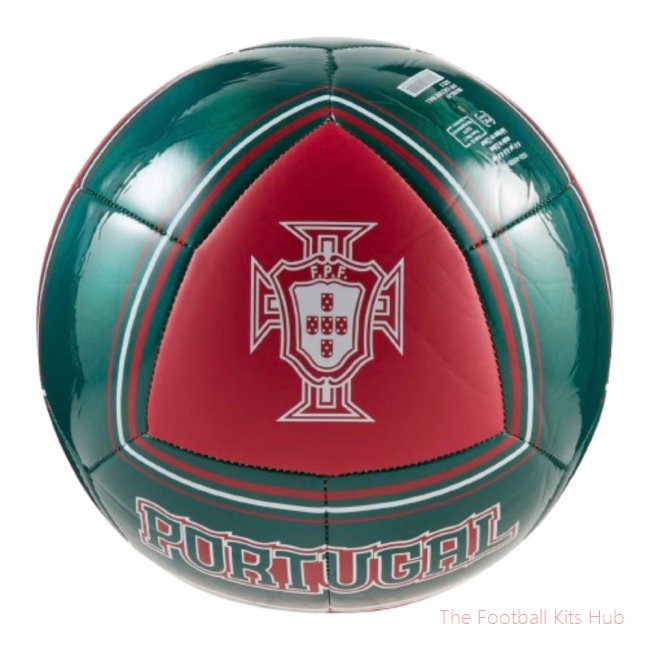 2026-2027 Portugal ftblCulture Ball (Red/Green Lagoon)