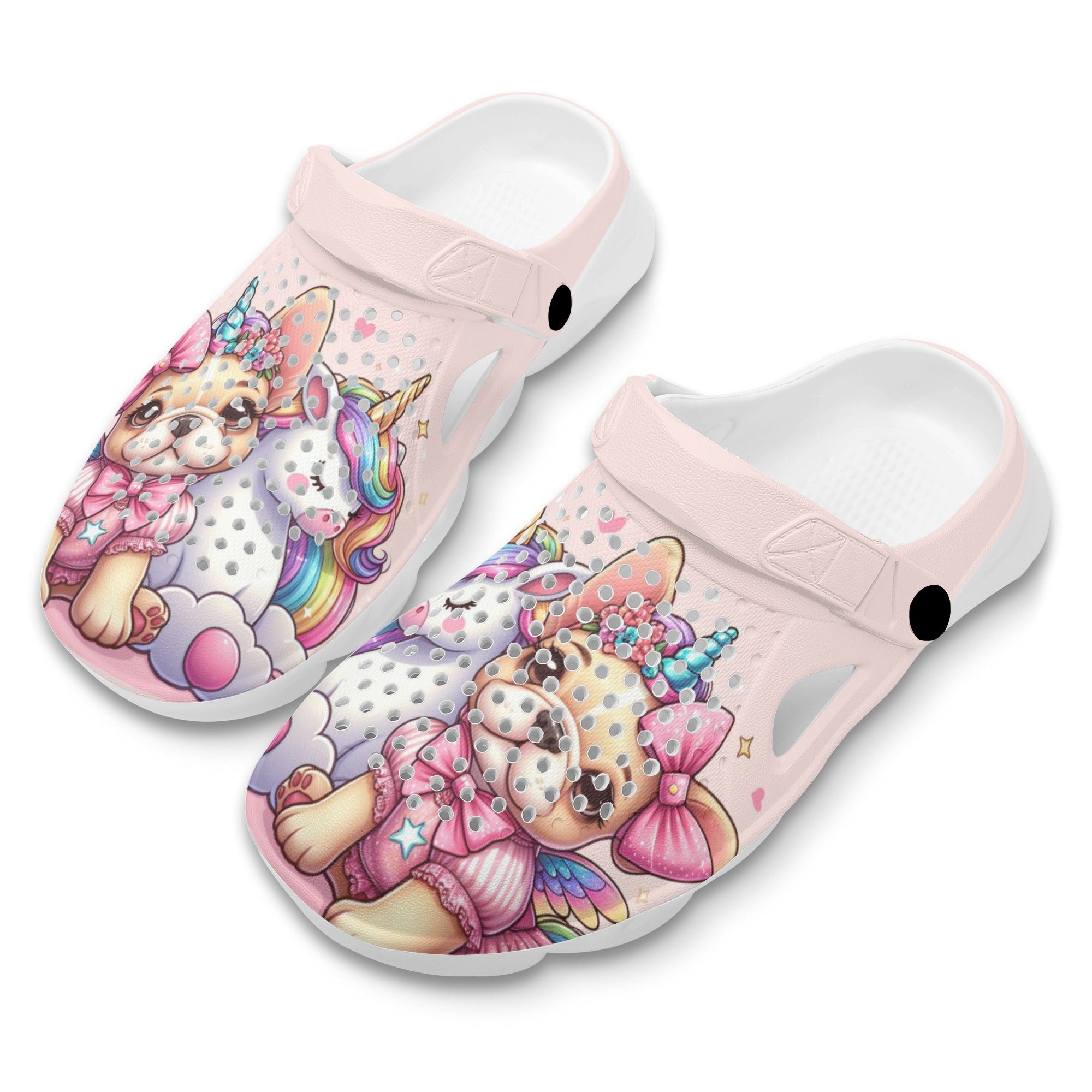 French Bulldog Stella Summer Hollow Out Clogs Comfy Pet Product