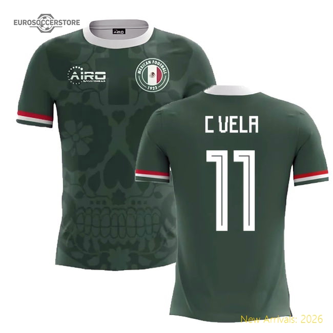 Mexico Concept 20252026 Home Durable Jersey Athletic Classic