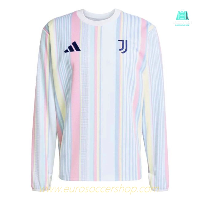 2025-2026 Juventus Pre-Match Warm Top (White)