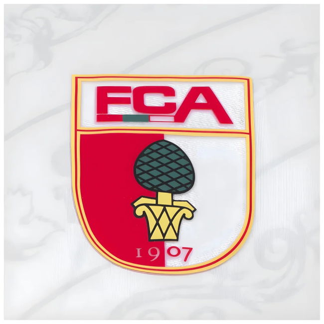 2024-2025 FC Augsburg Home Shirt Antibacterial Stretch Fabric