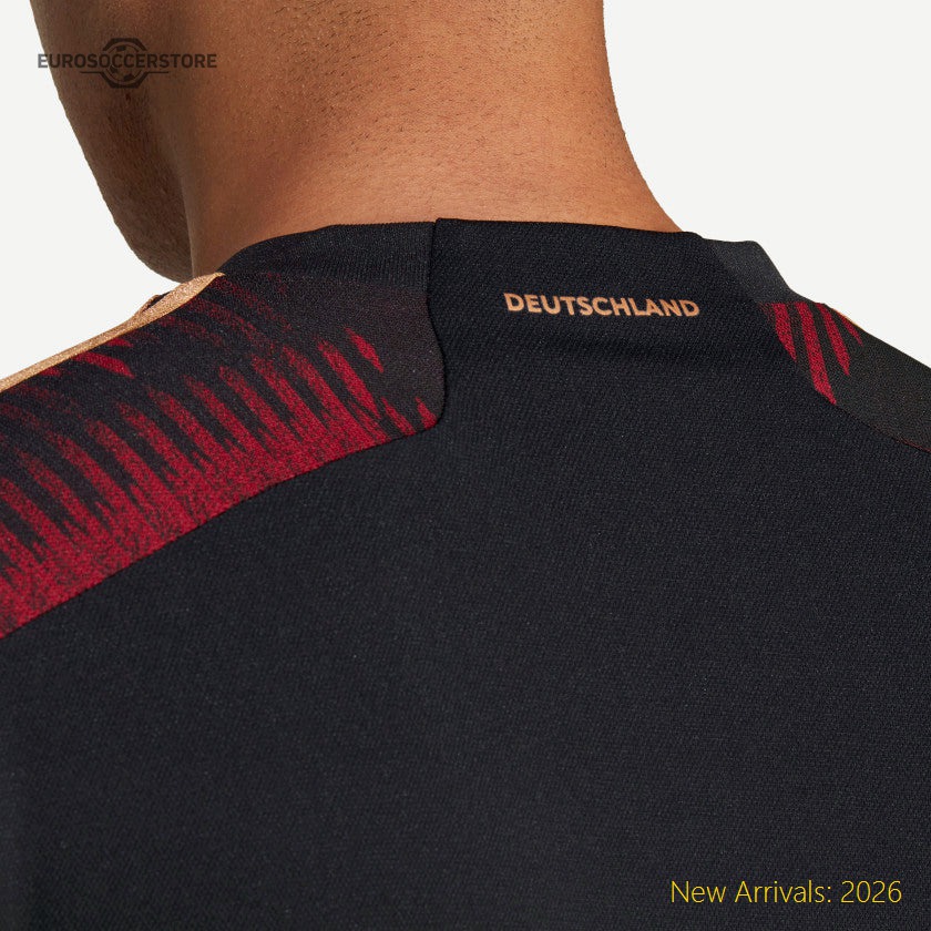Sleek Design Men Ger Team Away Premium-quality Jersey 2022
