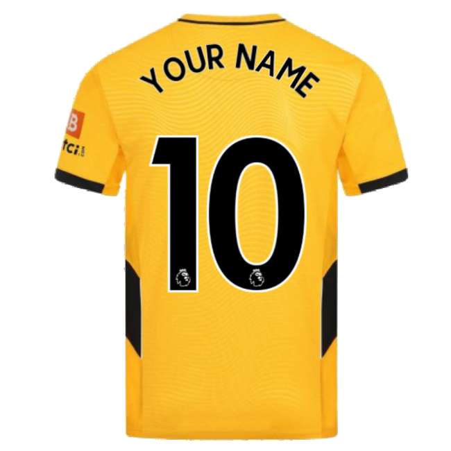 2021-2022 Wolves Home Shirt (Your Name) | Collector's Item | Durable