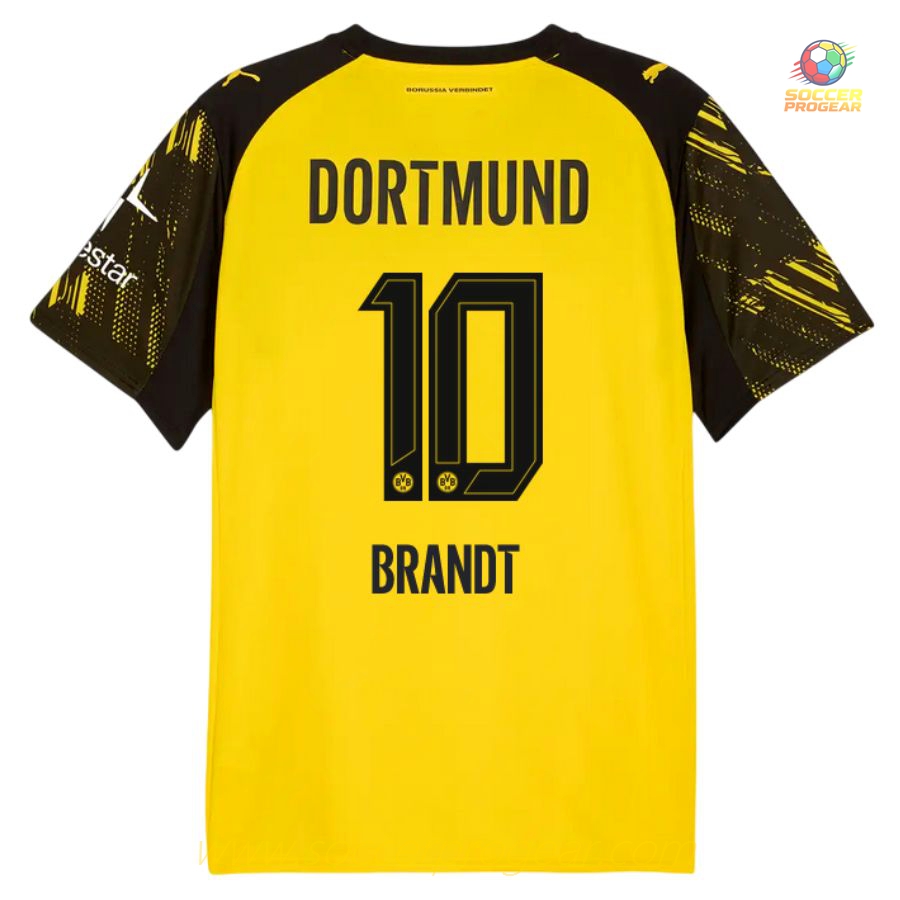 Team Soccer Team Shirt BVB Dortmund Home 2025-2026 Season Brandt