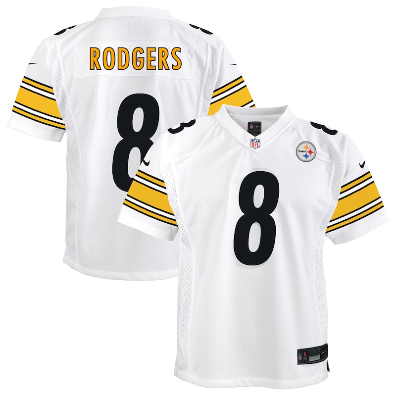 None Aaron Rodgers PIT Steelers Classic Game-Ready Jersey for NFL Fans