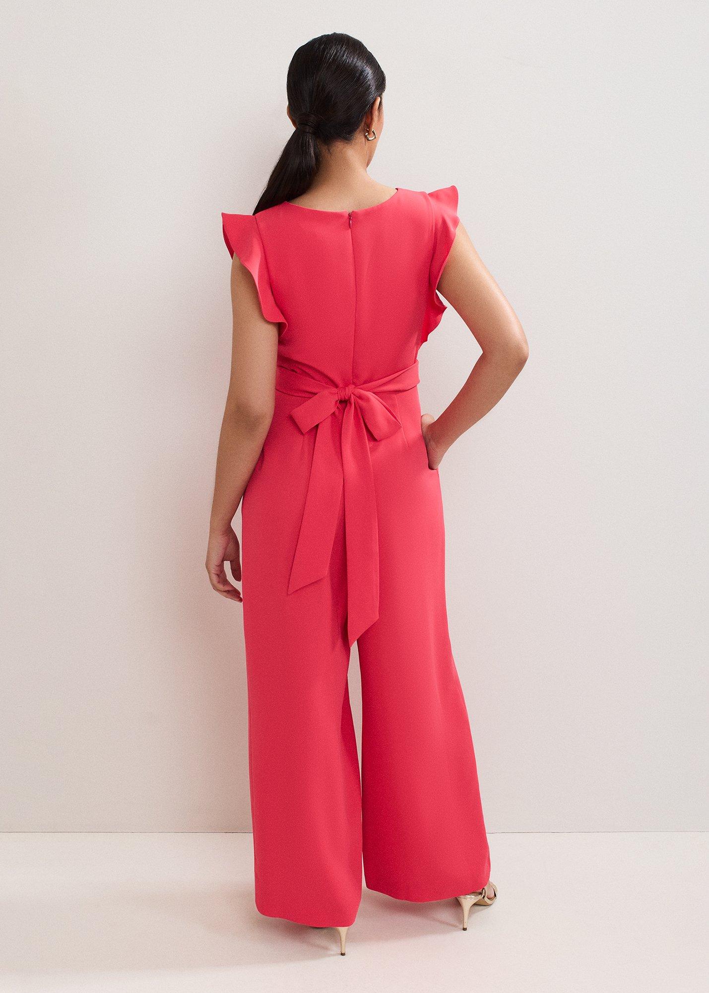 Petite Ayla Ruffle Jumpsuit
