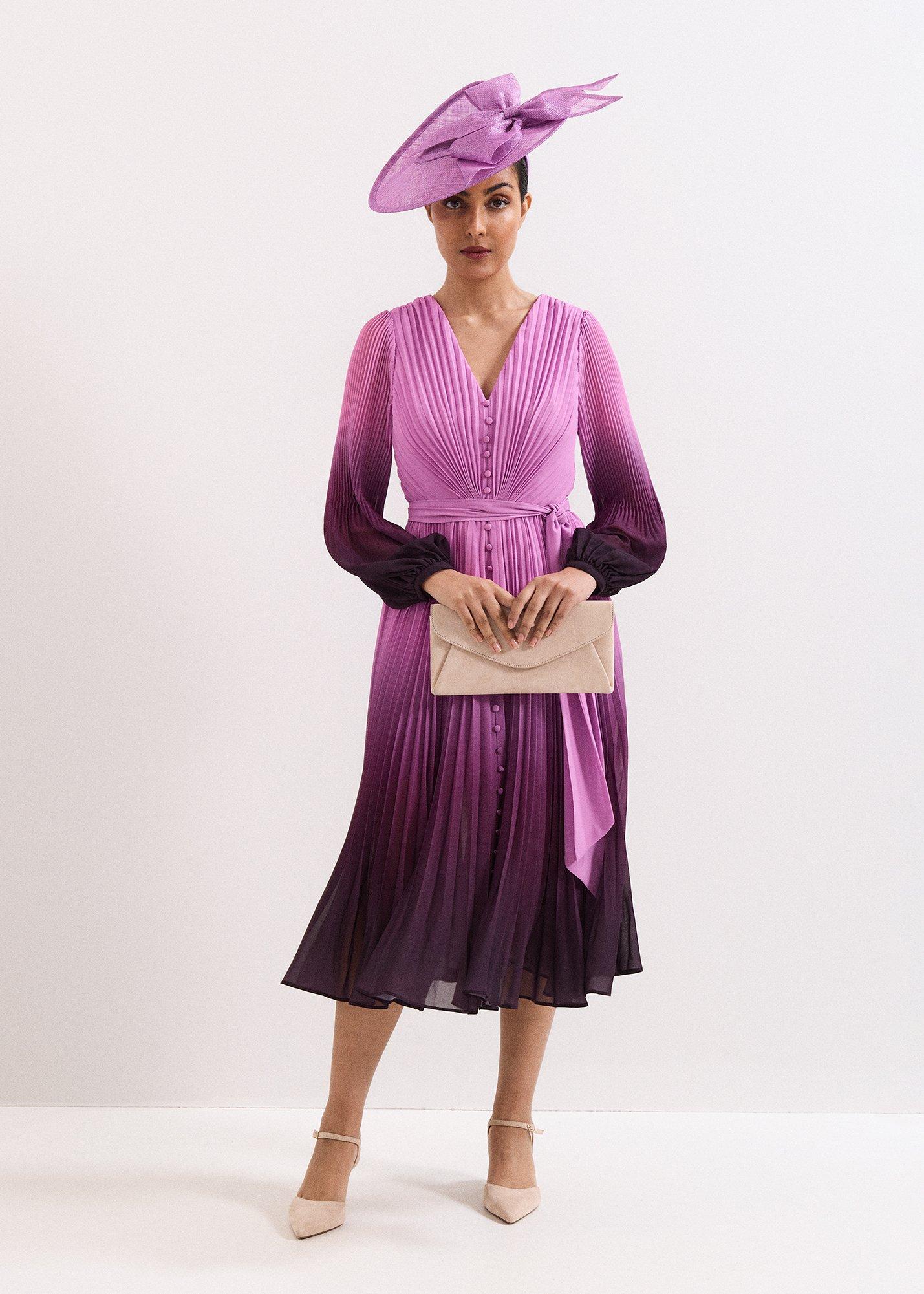 Petite Mira Ombre Midi Dress