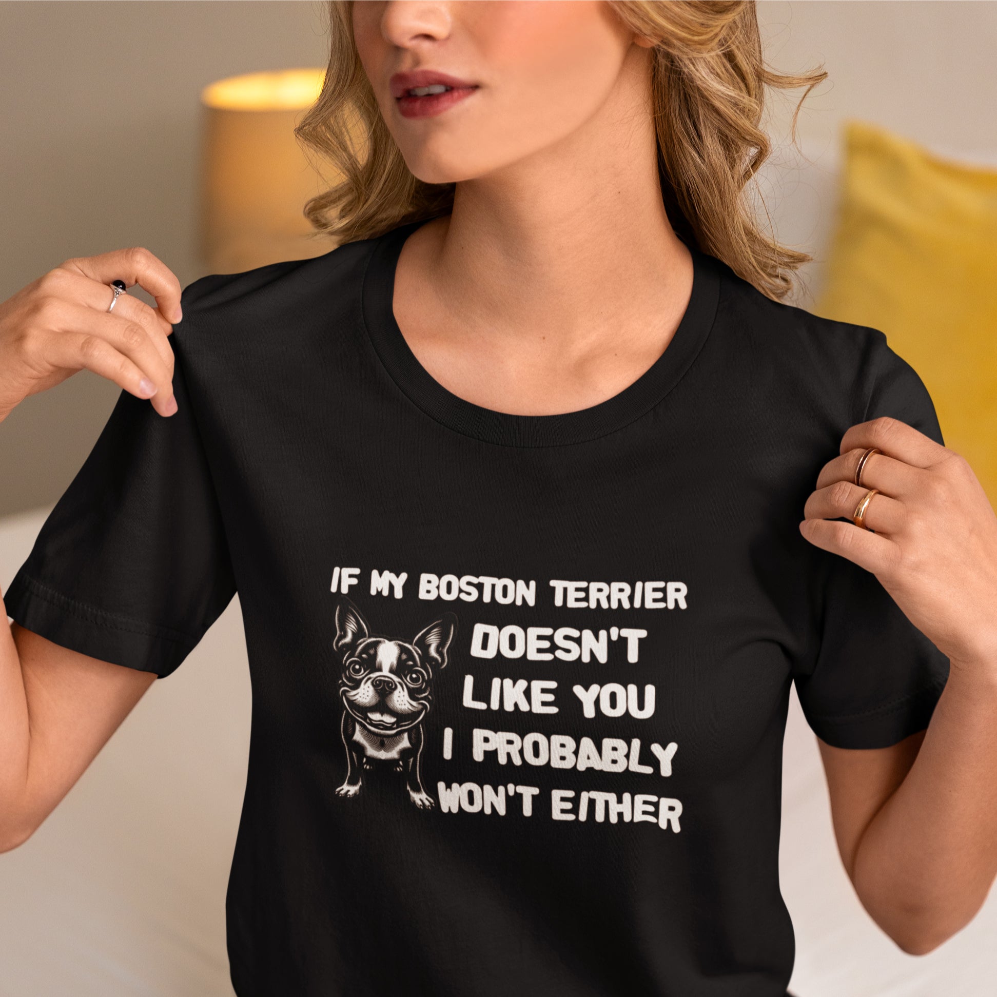 Lifestyle-Driven Rex - Unisex Tshirts For Boston Terrier Lovers for Home