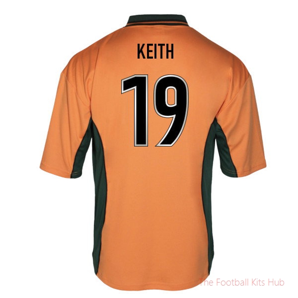 Soccer Club Plymouth Argyle 2002-2003 Away Shirt (Keith 19)