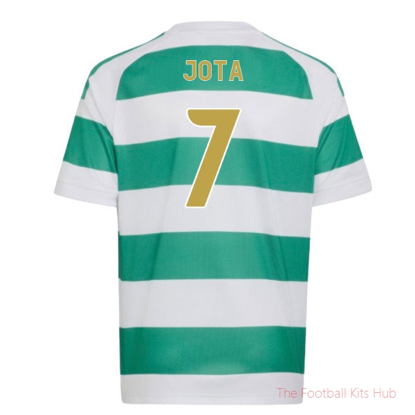 Replica Breathable Celtic 2026-2027 Home Shirt (Kids) (Jota 7)