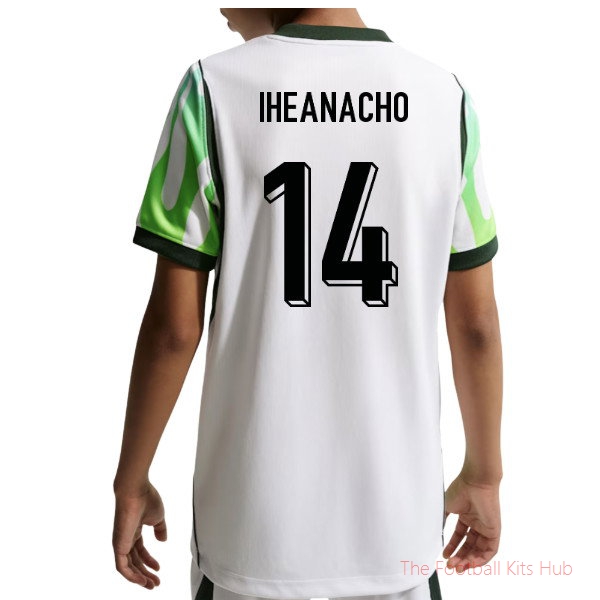 2026-2027 Nigeria Away Shirt (Kids) (Iheanacho 14)