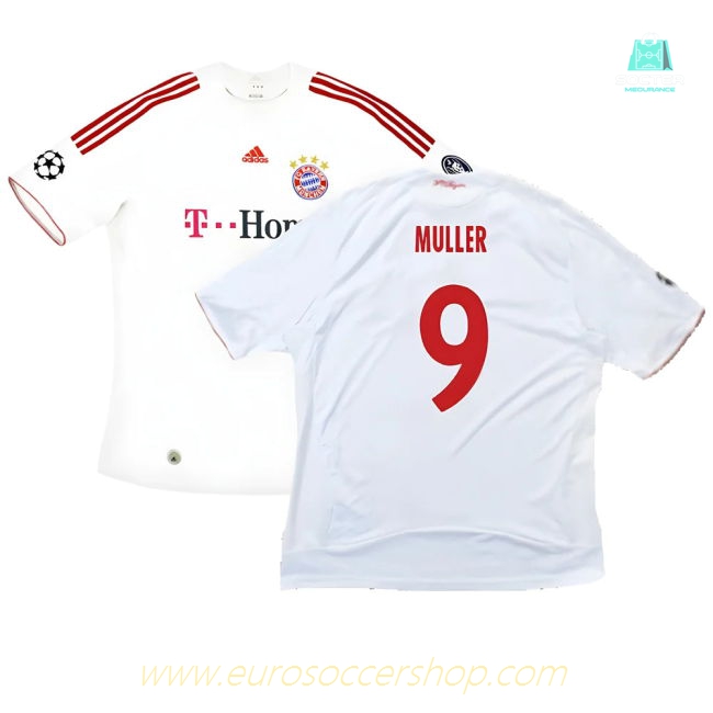 Bayern Munich 2008-09 Third Shirt ((Very Good) XXL) (Muller 9)