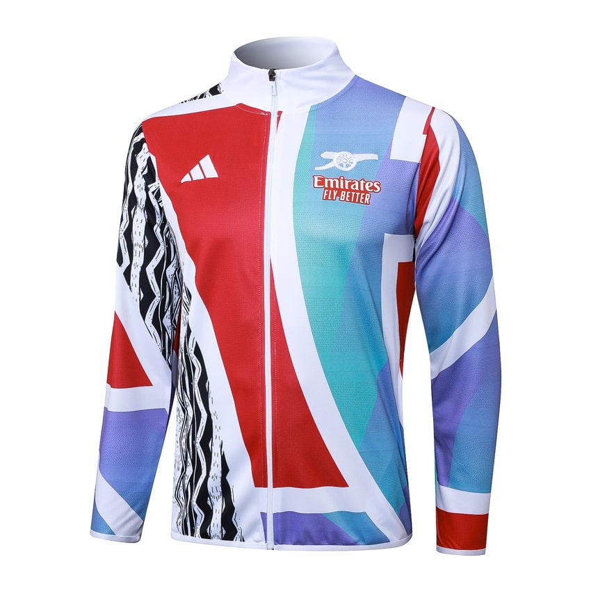 Arsenal Tracksuit Jacket 2024 2025 Blue Red