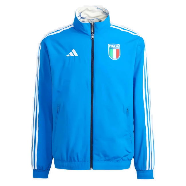 2023-2024 Italy Reversible Anthem Jacket (Blue) Performance