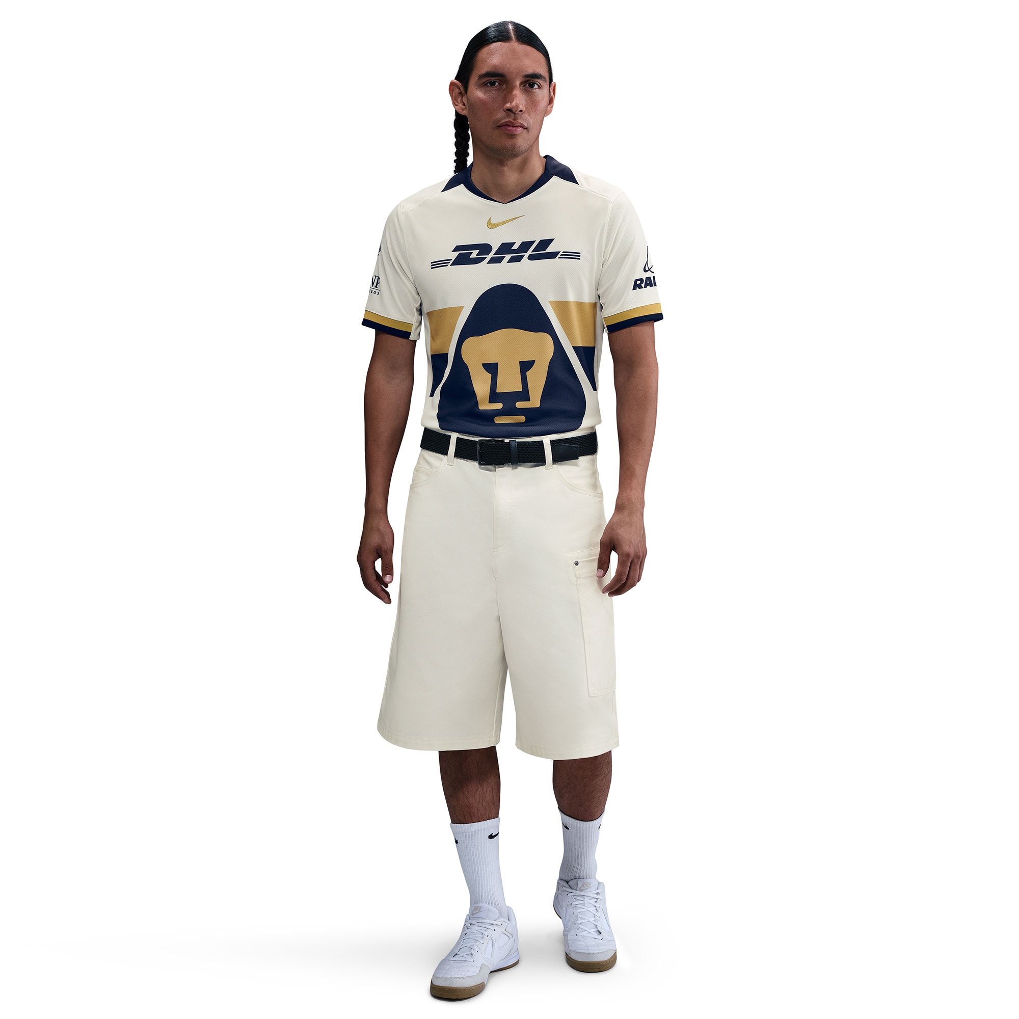 [SJH] Pumas 2025/26 Home Replica Jersey - Cream