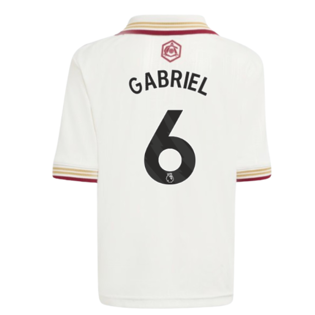 Arsenal Famous Club Legacy Shirt - 2025-2026 (Gabriel 6)