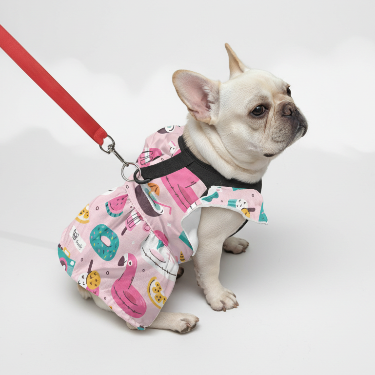 French Bulldog Lola French Bulldog Dresses For Females Durable Dog Item