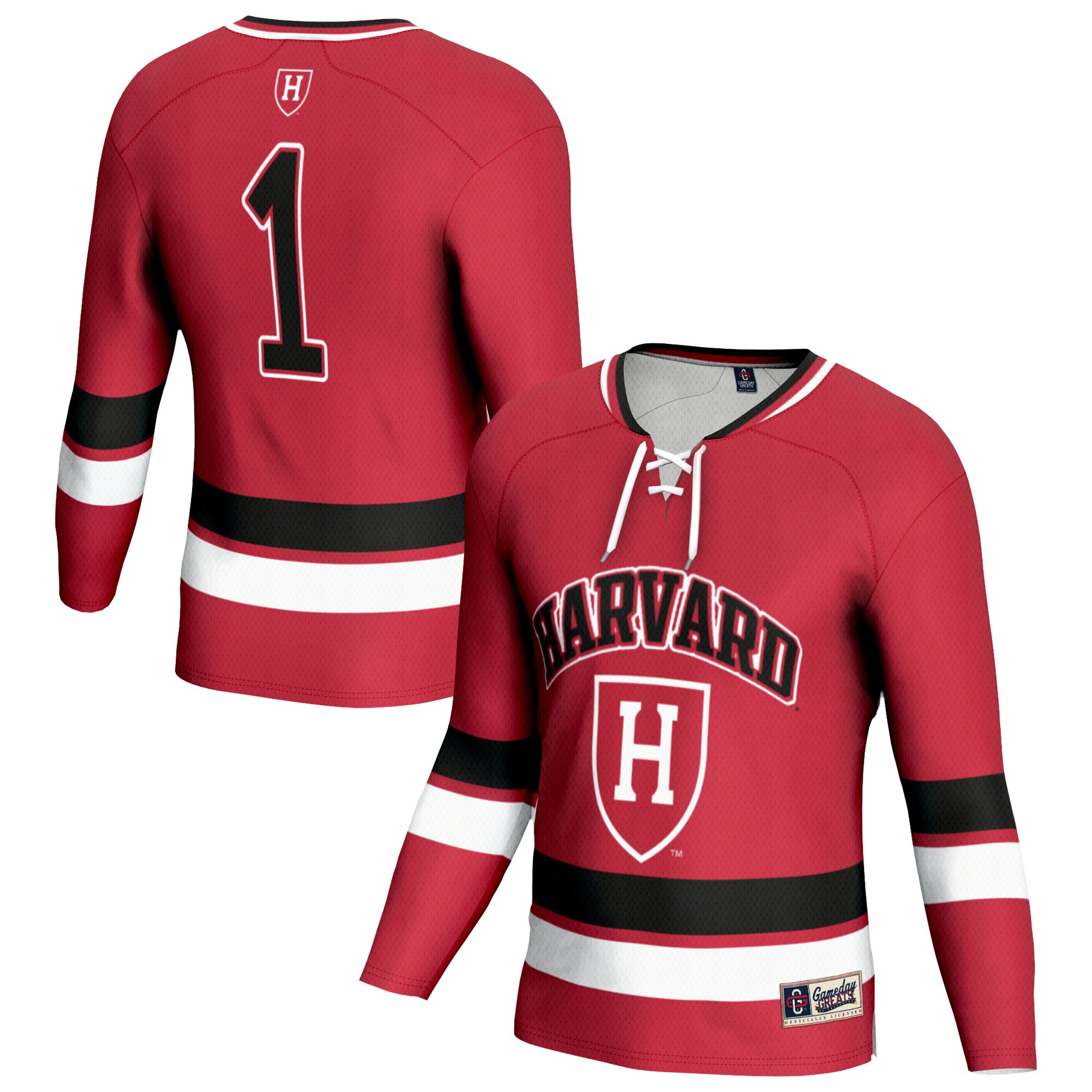[DDG] Harvard Crimson Youth Lightweight Women's Hockey Team Fashion Jersey - Crimson