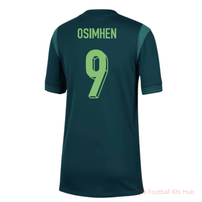 2025-2026 Nigeria Home Shirt (Womens Team) - Kids (Osimhen 9)