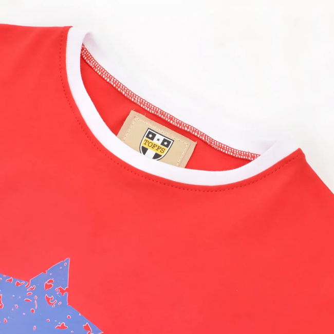Chile T-Shirt - Red/White Ringer