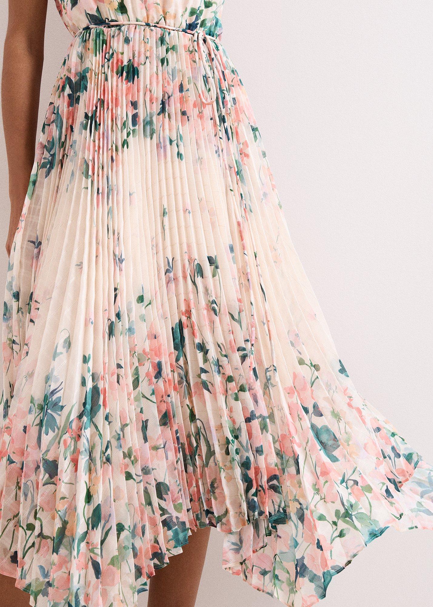 Petite Georgiana Print Midi Dress