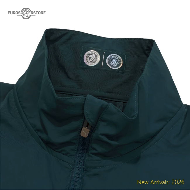 2025-2026 Man City FtblStatement Cellerator Jacket - CL (Green Terrain)