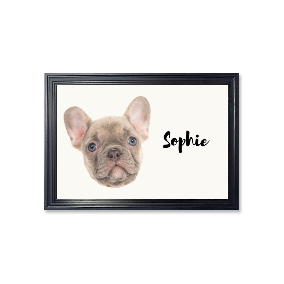 French Bulldog Remi Personalized Framed Poster • Wall Decoration Durable Dog Item