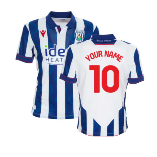 High Quality 2024-2025 West Brom Home With Modern Design - Golden