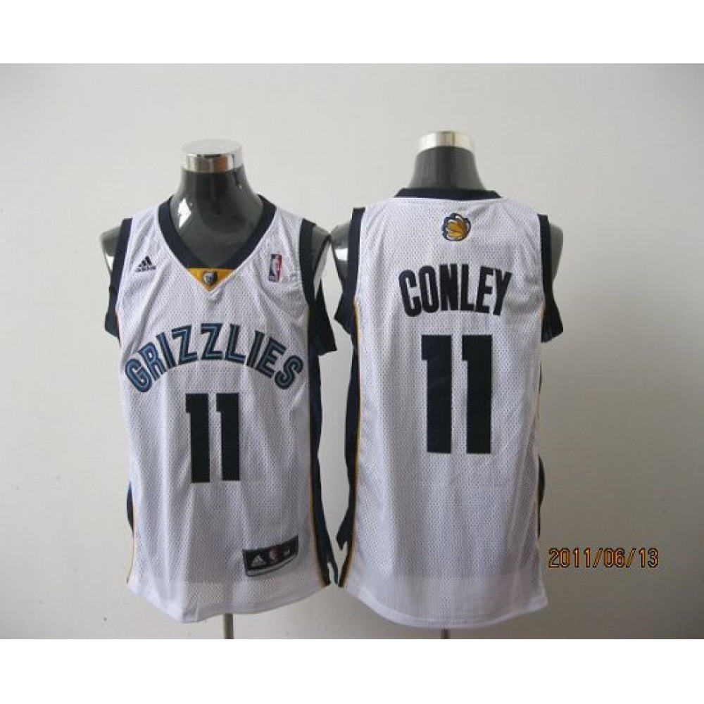 Premium Quality Men's Grizzlies #11 Michael White Basketball Jersey