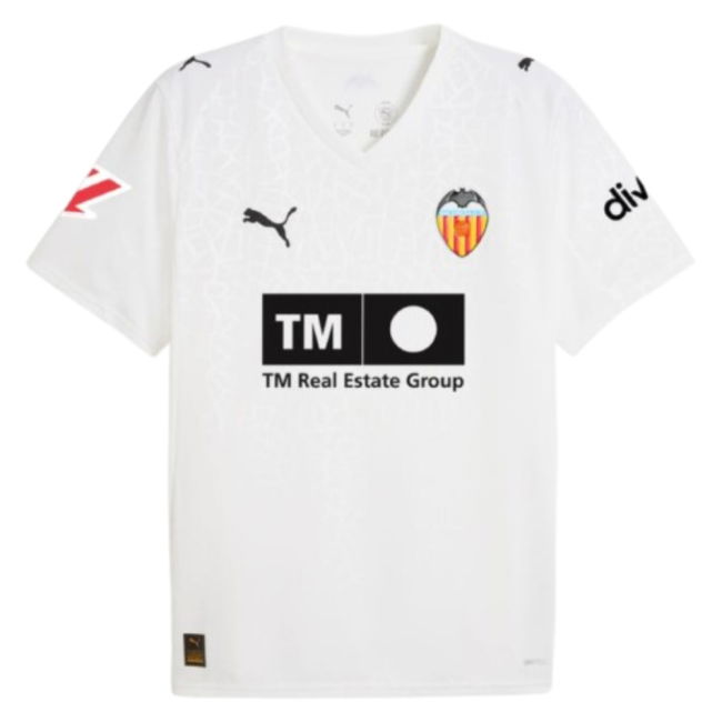 Valencia 2025-2026 Home Jersey - Kids