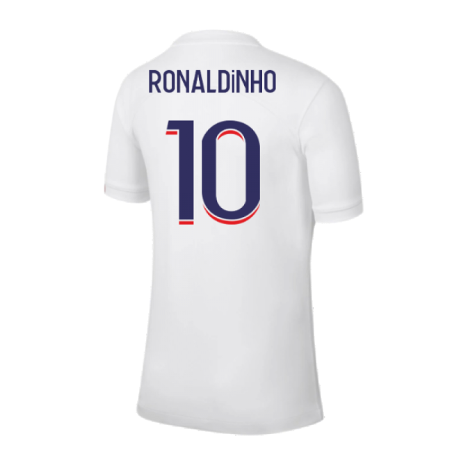 Official 2022-2023 Psg Third Shirt (Kids) (Ronaldinho 10)