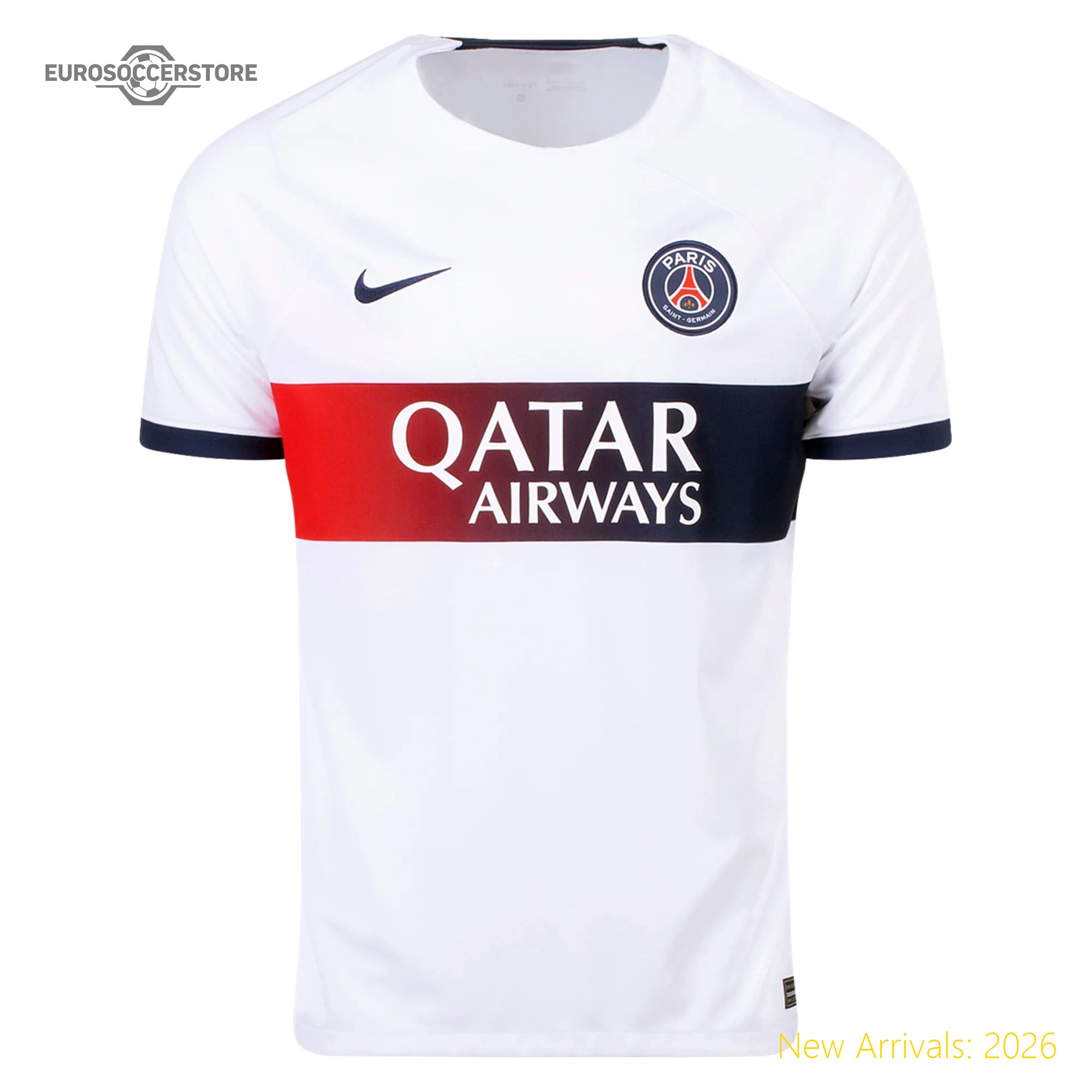 Official Team Merchandise Men Psg Team Official Away Jersey 2023