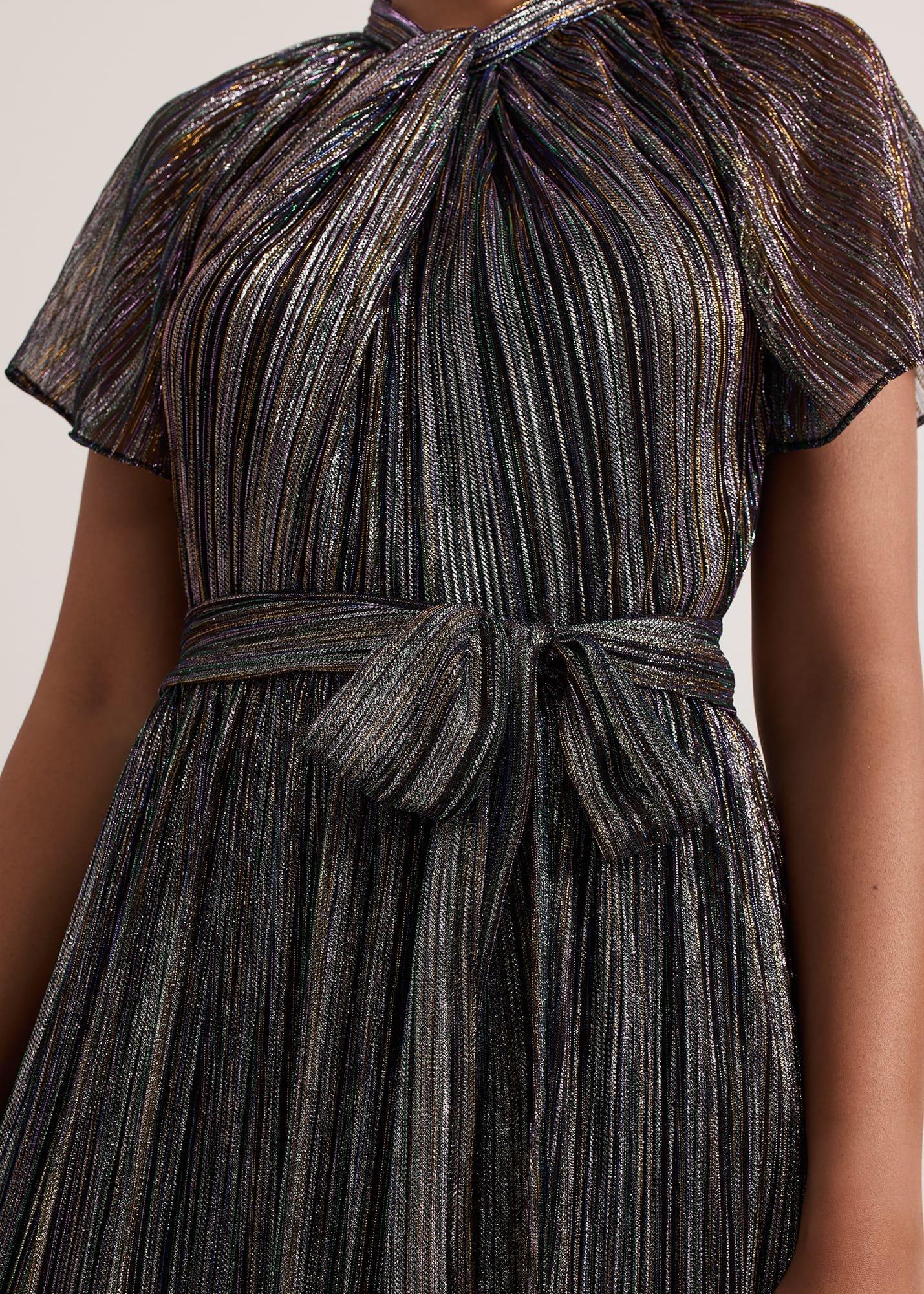 Petite Riah Shimmer Maxi Dress