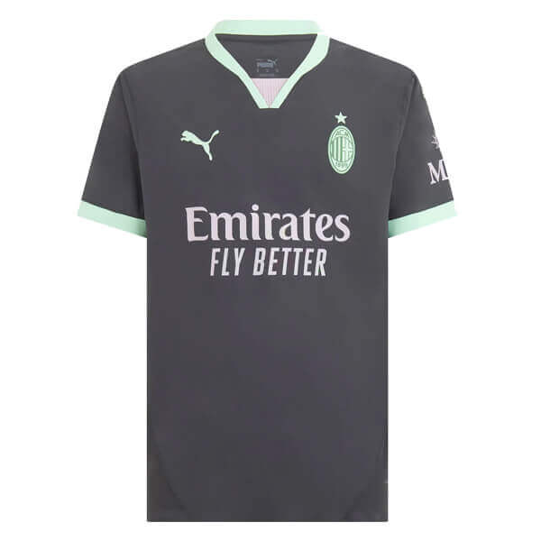 Premium Performance Driven AC Milan 2425 Third Football Shirt