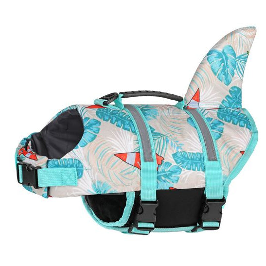 Frenchie Shark Vest Sail Boat Print Perfect Summer Dog Outfit
