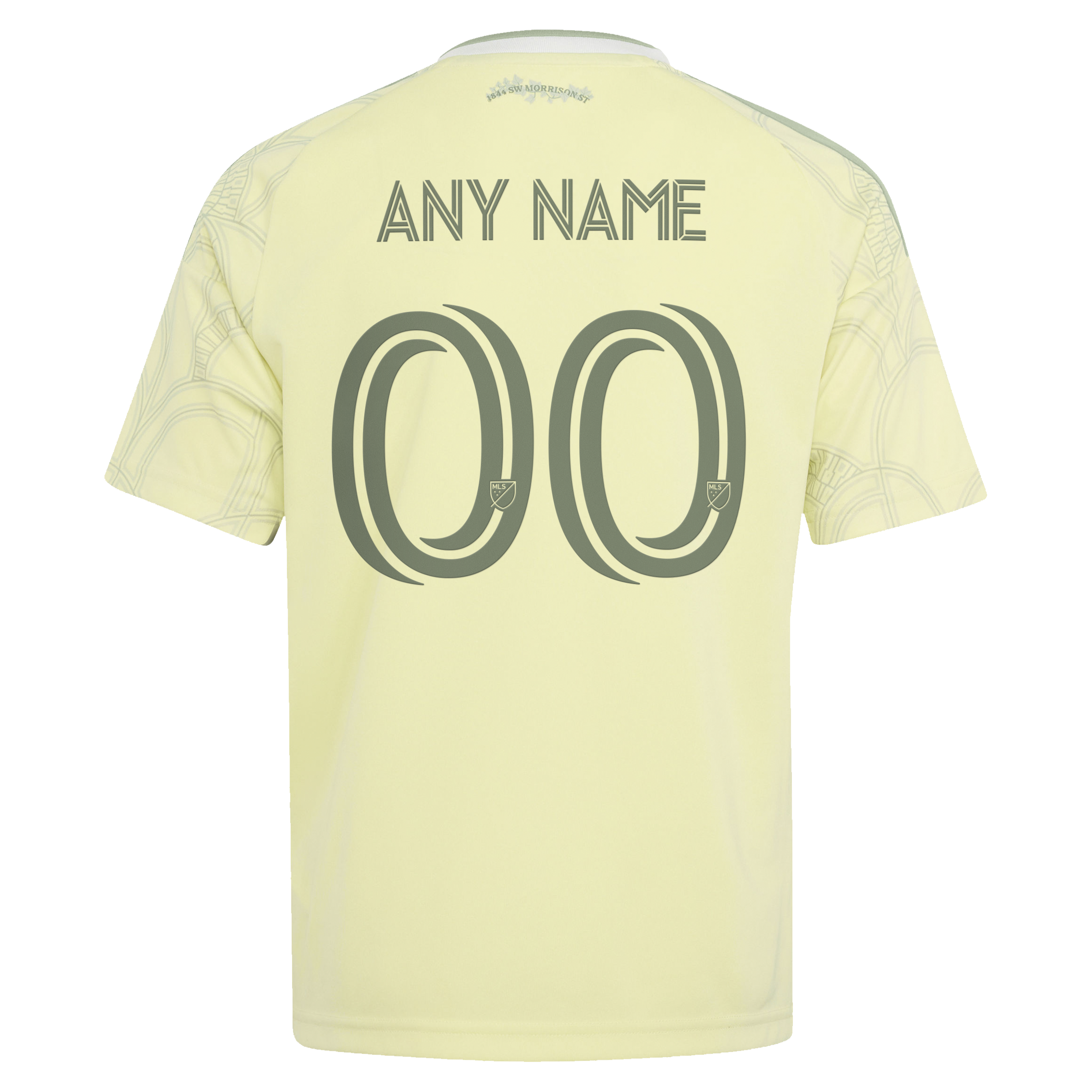 [SJH] Portland Timbers Youth 2026 Civic Stadium Kit Replica Custom Jersey - Yellow