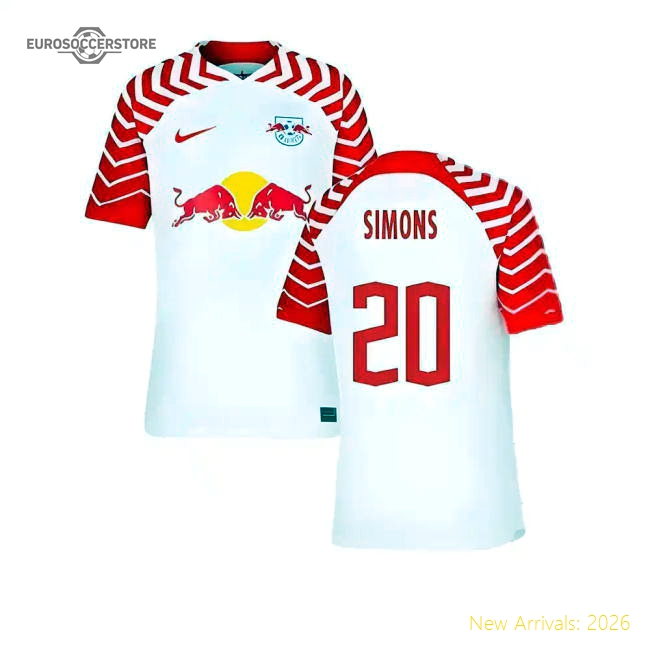 Premium 2023-2024 Red Bull Leipzig Home Shirt (Kids) (Simons 20)